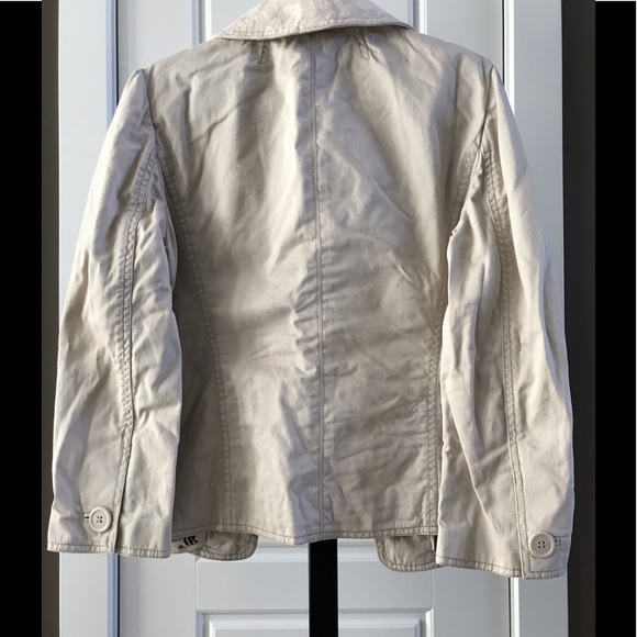 Marc Jacobs Cream Cotton Blazer Jacket UK8 - Picture 3 of 3